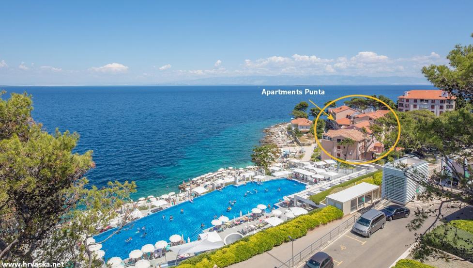Apartmaji Punta 